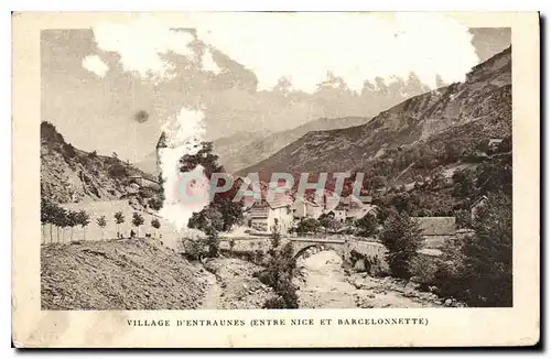 Ansichtskarte AK Village d'entraunes Entre Nice et Barcelonnette