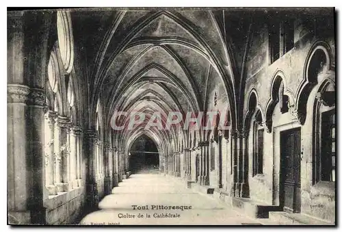 Cartes postales Toul Pittoresque Cloitre de la Cathedrale