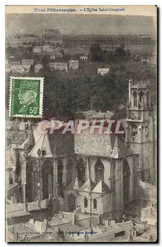 Cartes postales Toul Pittoresque L'Eglise Saint Gengoult