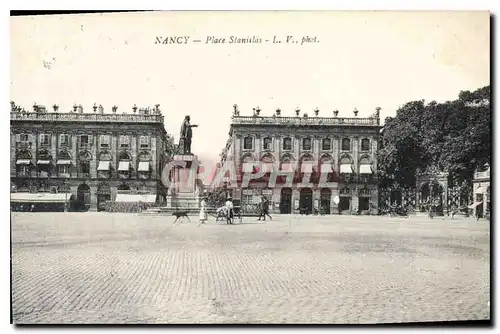 Cartes postales Nancy Place Stanislas