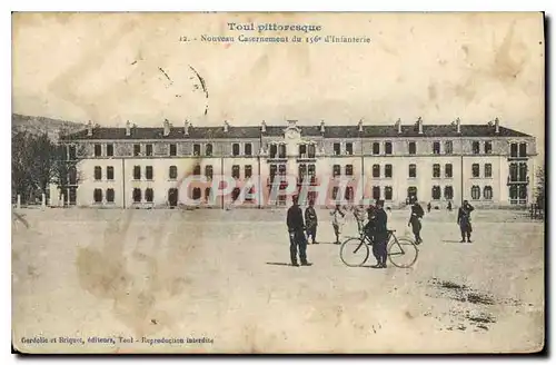 Cartes postales Toul Pittoresque Nouveau Casernement du 156 d'Infanterie