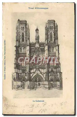 Cartes postales Toul Pittoresque La Cathedrale