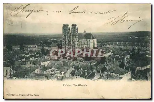 Cartes postales Toul Vue Generale