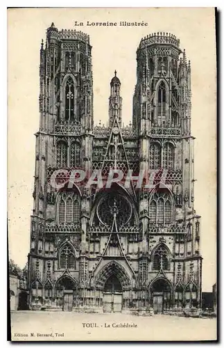 Cartes postales Toul La Cathedrale