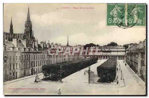 Cartes postales Nancy Place de la Carriere