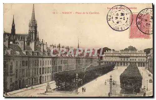 Cartes postales Nancy Place de la Carriere