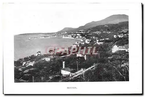 Cartes postales Menton