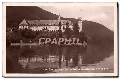 Cartes postales Hautecombe Lac du Bourget L'Abbaye vue du Lac