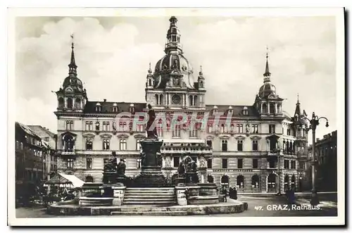 Cartes postales Graz Rathaus