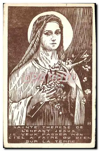 Cartes postales Sainte Therese de l'Enfant Jesus