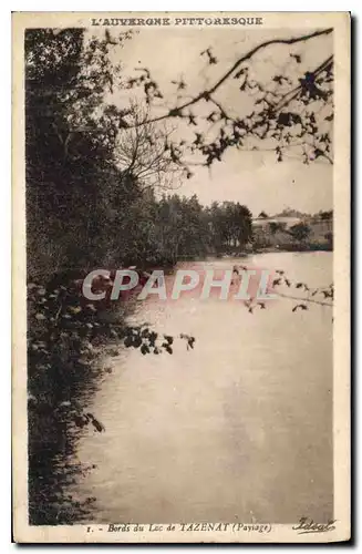 Cartes postales L'Auvergne Pittoresque Bords du Lac de Tazenat