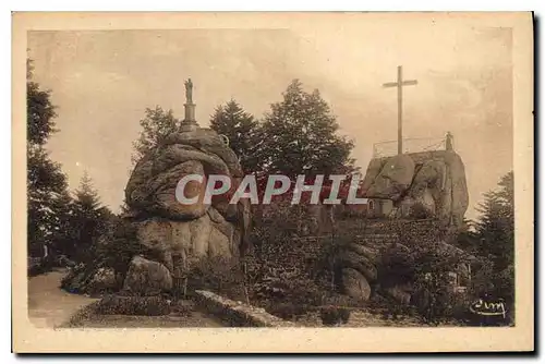 Ansichtskarte AK ND de L'Hermitage Les Rochers de Peyratine