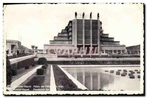 Cartes postales Bruxelles Heysel Palsi des fetes de la ville