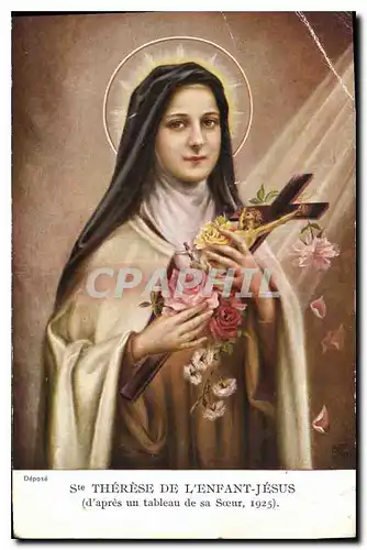 Cartes postales Ste Therese de l'Enfant Jesus