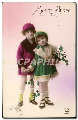 Cartes postales Bonne Annee Enfants