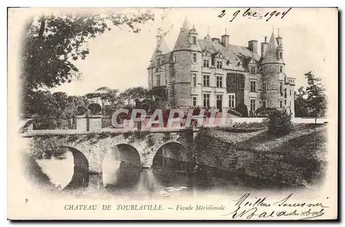 Cartes postales Chateau de Tourlaville Facade Meridionale