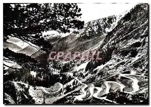 Cartes postales Vallee d'Aure Route de Cap de Long Les Lacets d'Oredon