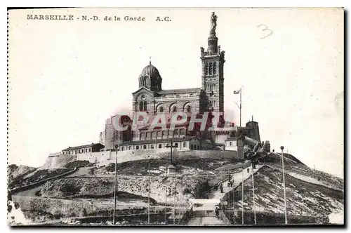 Cartes postales Marseille ND de la Garde