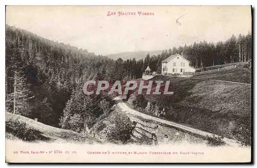 Ansichtskarte AK Les Hautes Vosges Gorges Maison Fonestiere du Haut Valtin