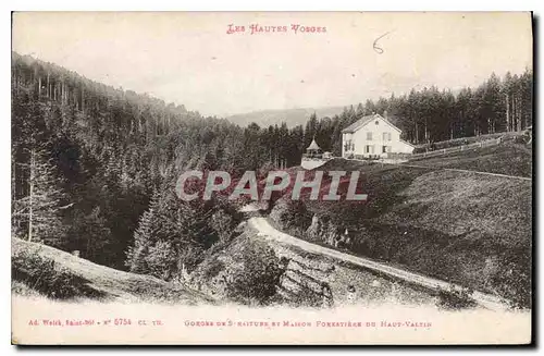 Cartes postales Les Hautes Vosges Gorges Maison Fonestiere du Haut Valtin