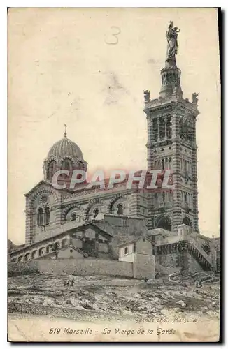 Ansichtskarte AK Marseille La Vierge de la Garde