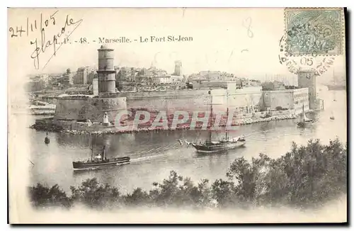 Cartes postales Marseille Le Fort St Jean