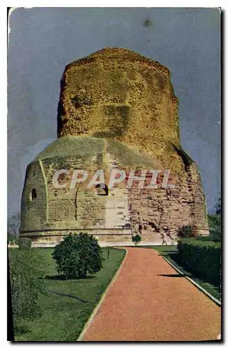 Ansichtskarte AK Dhamek Stupa Sarnath Banaras