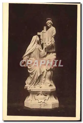 Cartes postales Statue de Sainte Therese de l'Enfant Jesus aux Buissonnets