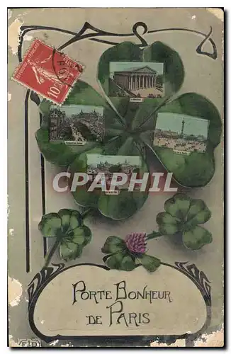 Cartes postales Porte Bonheur de Paris