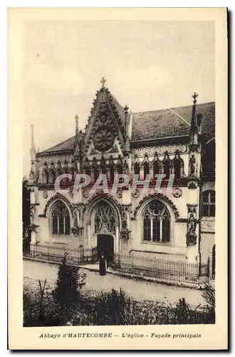 Ansichtskarte AK Abbaye d'Hautecombe L'eglise Facade principale