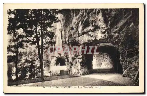 Cartes postales Col des Roches Les Tunnels