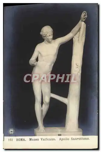 Cartes postales Roma Museo Vaticano Apollo Saurottono