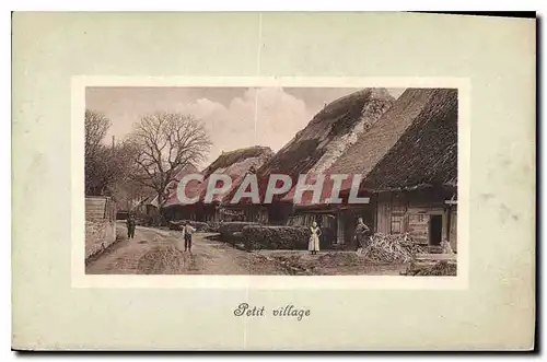 Cartes postales Petit village