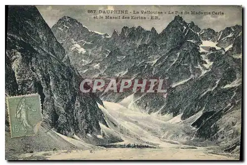 Ansichtskarte AK Dauphine La Vallouise Le Pre de Madame Carles et le Massif des Ecrins