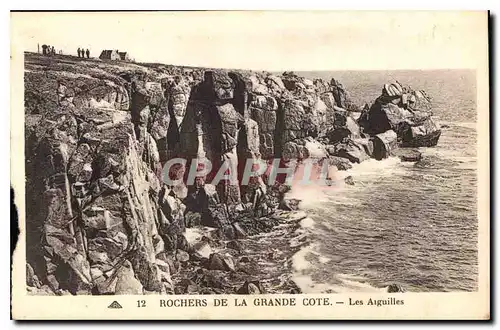Ansichtskarte AK Rochers de la Grande Cote Les Aiguilles