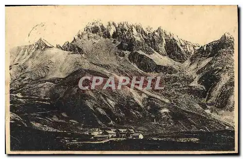 Ansichtskarte AK Dauphine ND Col du Lautaret Le Grand Galibier