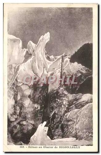 Cartes postales Seracs au Glacier de Bionnassay