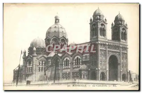 Cartes postales Marseille la Cathedrale