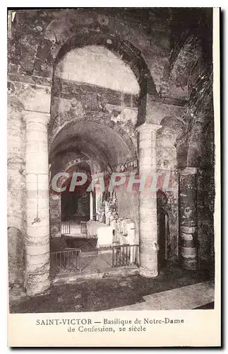 Ansichtskarte AK Saint Victor Basilique de Notre Dame de Confession 2e siecle