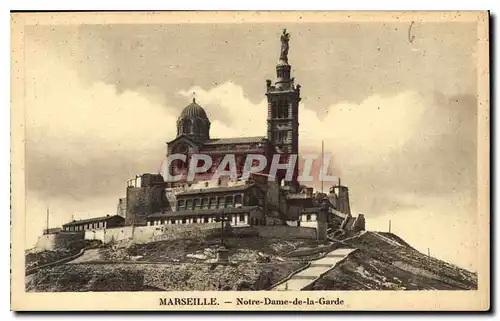 Cartes postales Marseille Notre Dame de la Garde