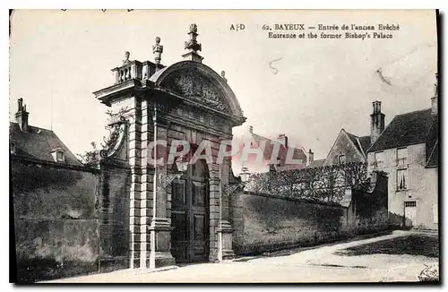 Cartes postales Bayeux Entree de l'ancien Eveche