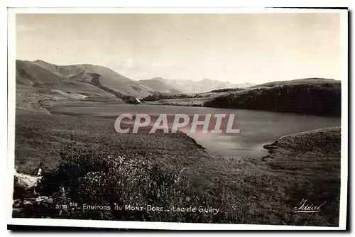 Cartes postales Environs du Mont Dore Lac de Guery