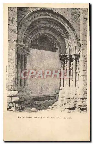 Cartes postales Portail Interal de l'Eglise de Vernouillet S et O