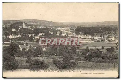 Cartes postales Chateau Thierry vu de Courteau