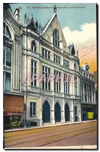 Cartes postales Saint Quentin Chambre de Commerce