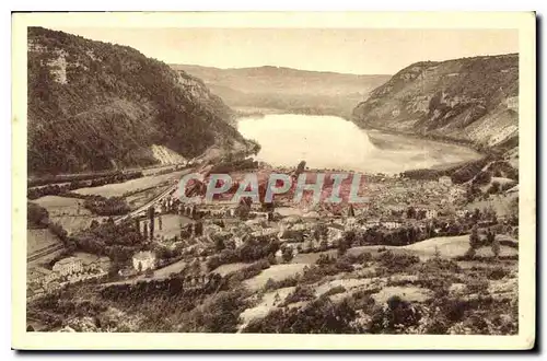 Ansichtskarte AK Vues de l'Ain Nantua vue generale et le Lac