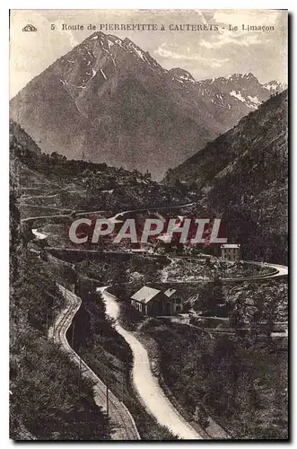 Cartes postales Route de Pierrefitte a Cauterets le Limacon