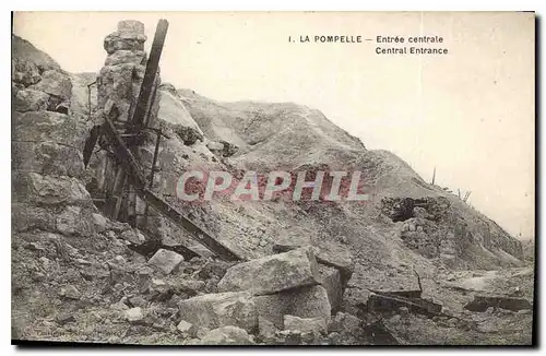 Cartes postales La Pompelle Entree centrale