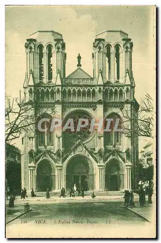 Cartes postales Nice l'Eglise Notre Dame