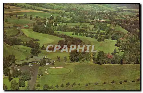 Cartes postales Oneonta Country Club Oneonta New Yorkk Air View by bob Wyer Delhi NY